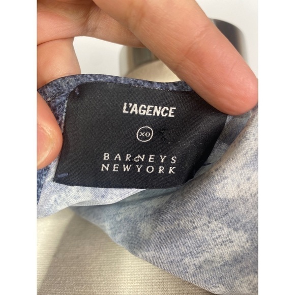 L’Agence Animal Print Casual Sleeveless Deep Scoop Neck Midi Dress - Picture 6 of 8